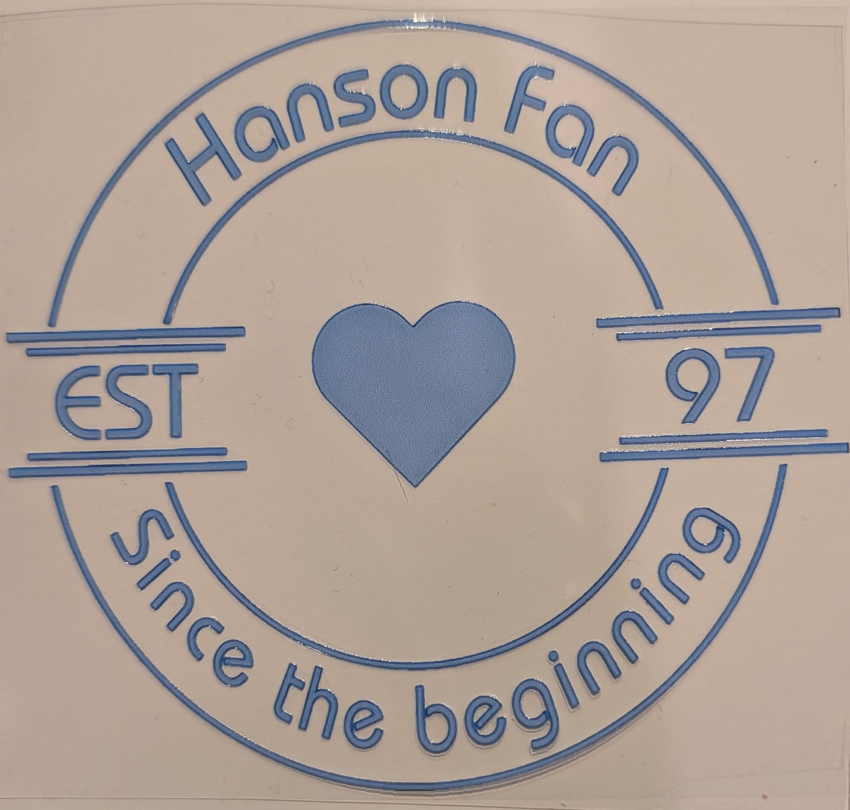 Hanson Decal - SALE