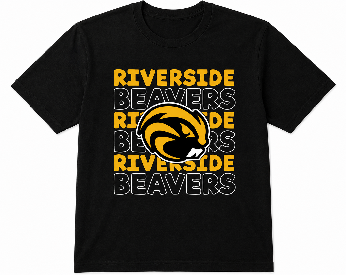 Riverside Beavers Stacked